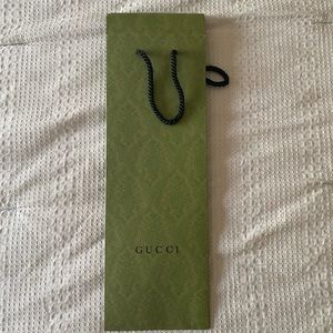 Gucci - vertical gift bag